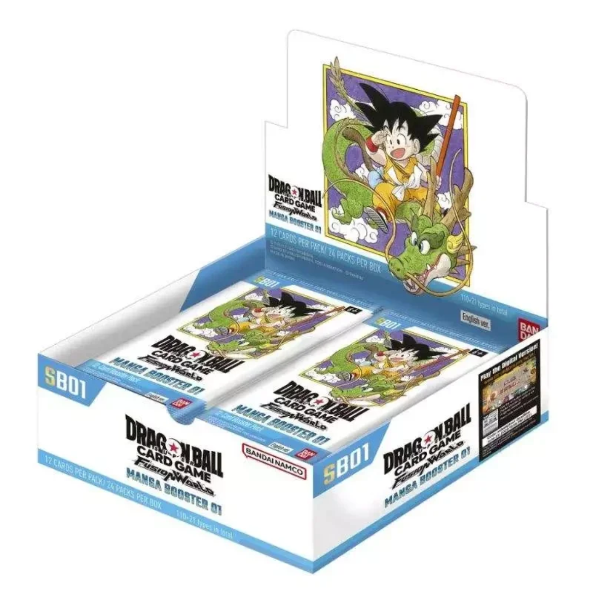 Dragon Ball Fusion World SB01 Manga Display – Englisch