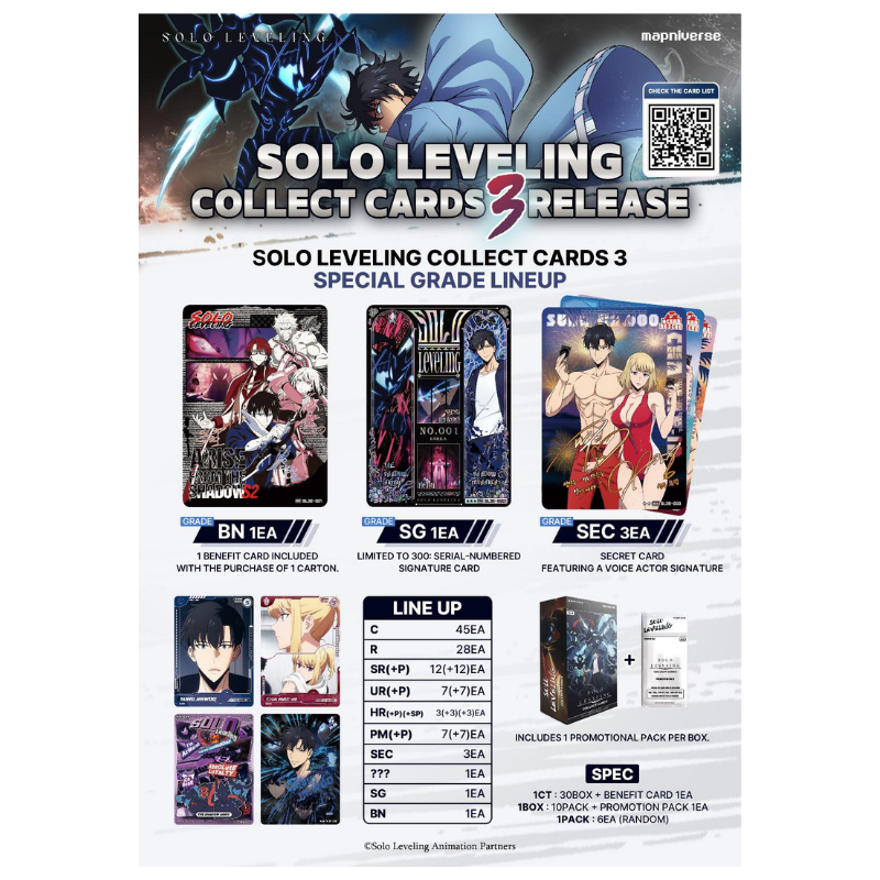 SOLO LEVELING – MAPNIVERSE VOL. 3 – BOOSTER DISPLAY (KR)