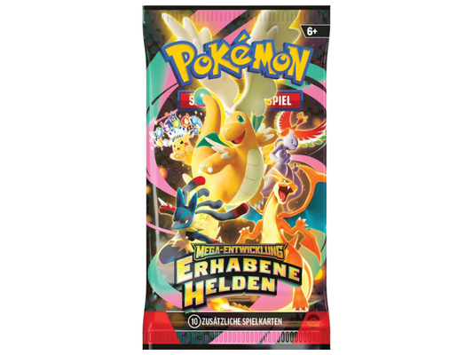 Pokemon Boosterpack Mega-Entwicklung - Erhabene Helden DE