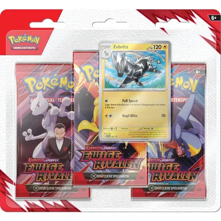 Pokemon Karmesin & Purpur - Ewige Rivalen 3-Pack Blister [Deutsch]