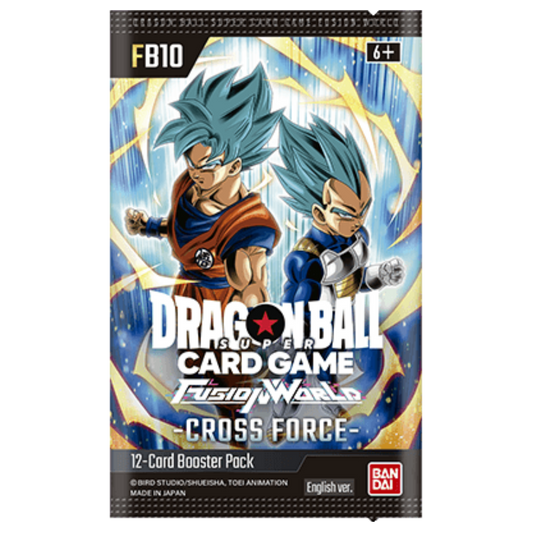 Dragon Ball Fusion World - FB10 - CROSS FORCE - Booster Englisch