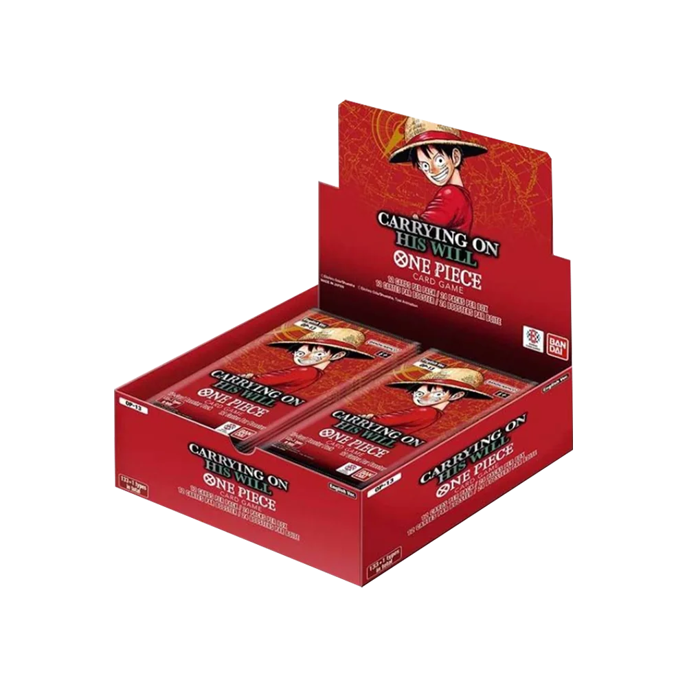 One Piece Carrying On His Will Booster Display OP13 Englisch