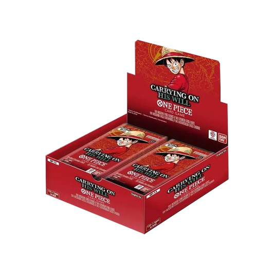 One Piece Carrying On His Will Booster Display OP13 Englisch