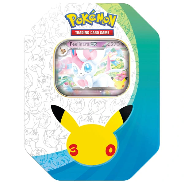 Pokémon Tin-Box mit Feelinara-ex 30 Jahre Deutsch