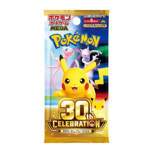 Pokemon Cards 30th Anniversary Booster JP