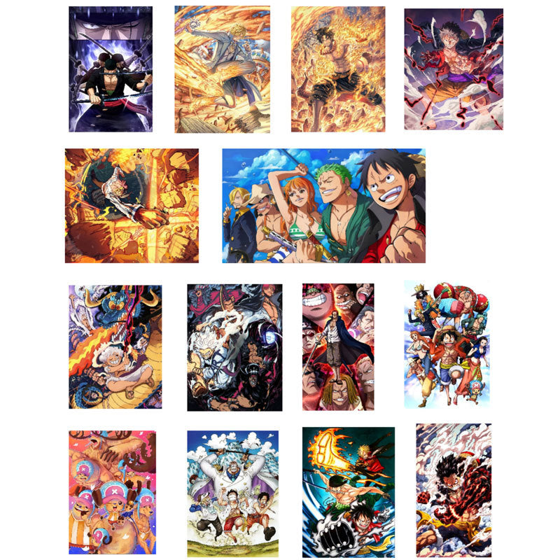 One Piece 3D Papierskulptur-Karte Mysterie Box