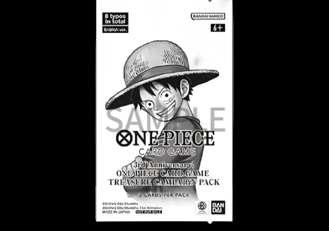 One Piece 3rd Anniversary Treasure Campaign Promo Pack (ENG)