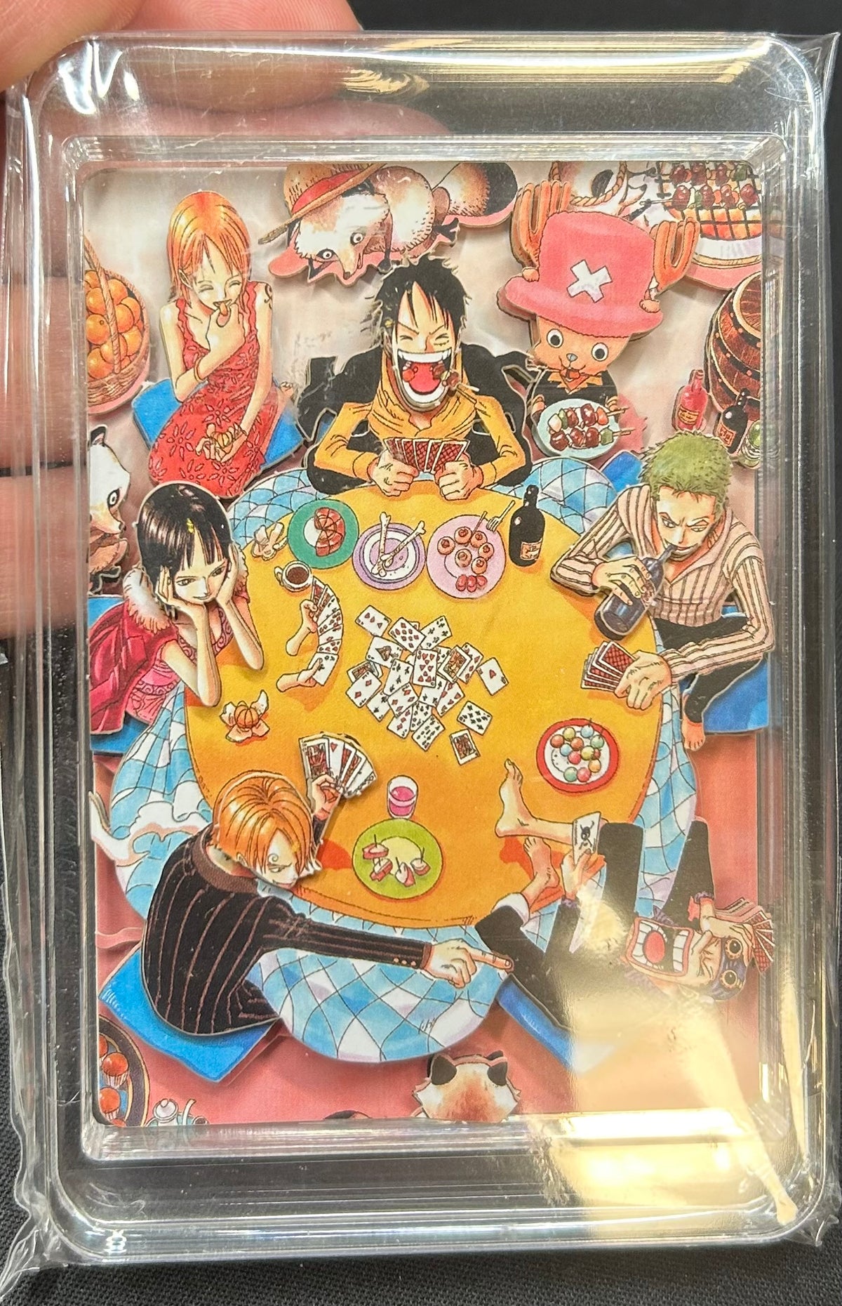 One Piece 3D Papierskulptur-Karte Mysterie Box