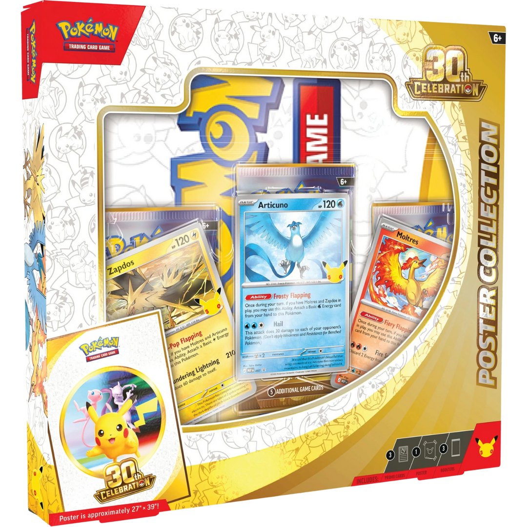 Pokemon 30th Celebration - Poster Collection ENG