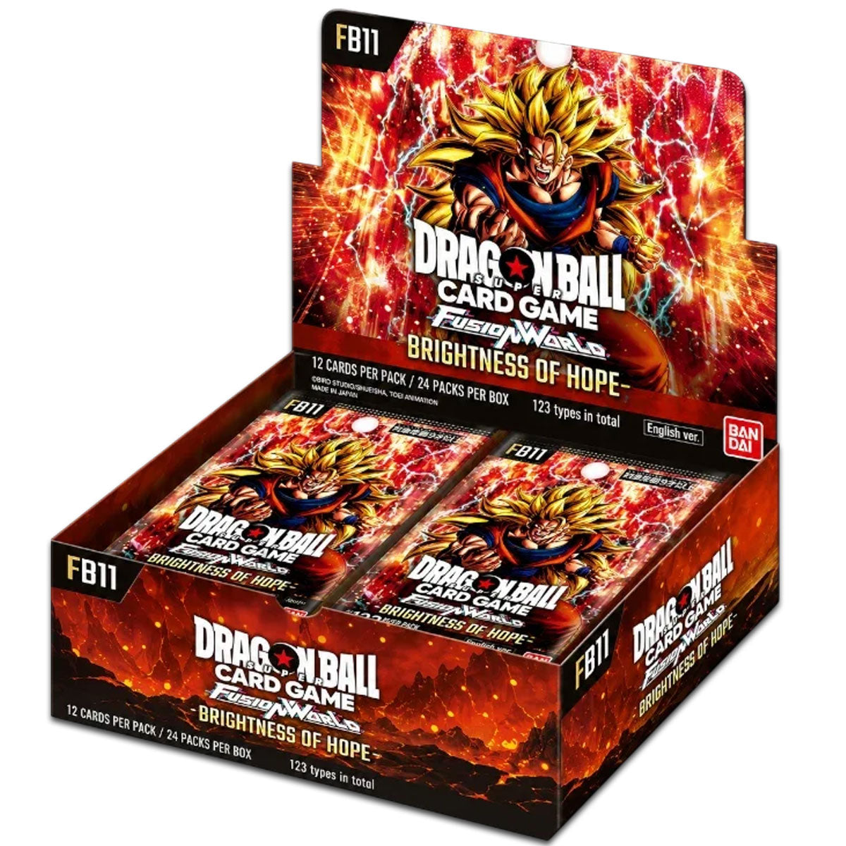 Dragon Ball Super - Fusion World FB11 Display ENG