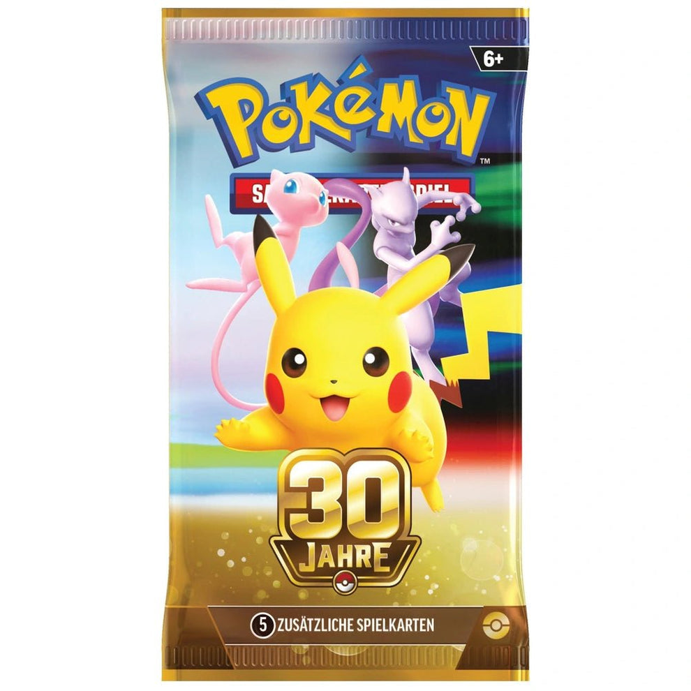 Pokemon 30 Jahre Booster DE